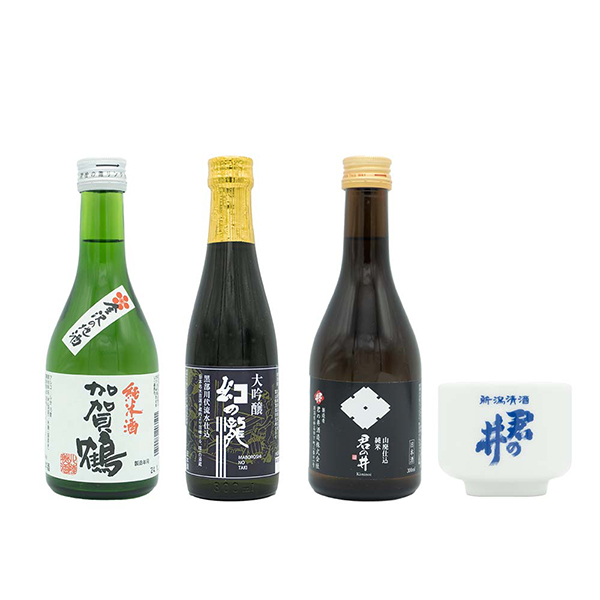地酒飲み比べ３本セット＜北陸のお酒＞